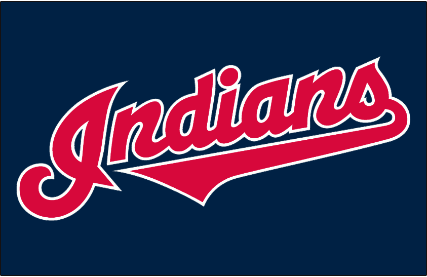 Cleveland Indians 2012-Pres Jersey Logo 01 vinyl decal